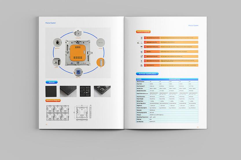 LED顯示屏行業(yè)畫冊設(shè)計案例欣賞
